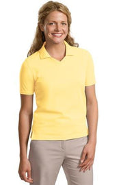 L455 Port Authority Ladies' Rapid Dry Pique Polo – product view 2