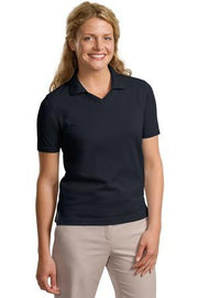 L455 Port Authority Ladies' Rapid Dry Pique Polo – product view 3