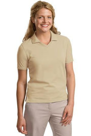 L455 Port Authority Ladies' Rapid Dry Pique Polo – product view 12