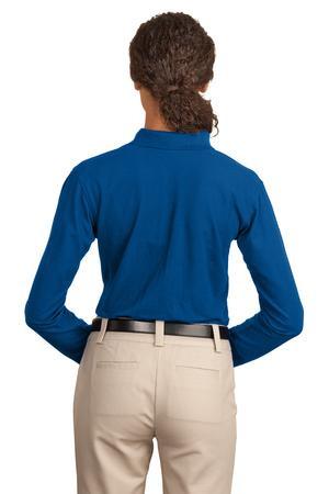 Port Authority L500LS Ladies' Silk Touch Long Sleeve Polo
