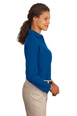 Port Authority L500LS Ladies' Silk Touch Long Sleeve Polo