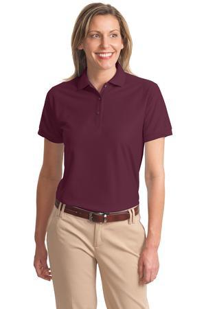 L500 Port Authority Silk Touch Ladies' Pique