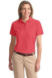 L500 Port Authority Silk Touch Ladies' Pique