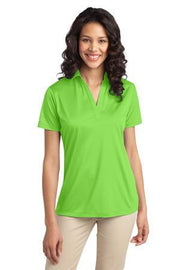 Port Authority® Ladies Silk Touch™ Performance Polo. L540. – product view 8