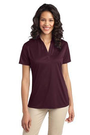 Port Authority® Ladies Silk Touch™ Performance Polo. L540. – product view 10