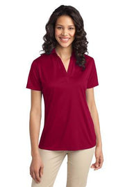 Port Authority® Ladies Silk Touch™ Performance Polo. L540. – product view 12