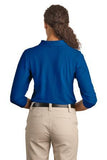 L562 Port Authority® - Ladies Silk Touch™ 3/4-Sleeve Polo