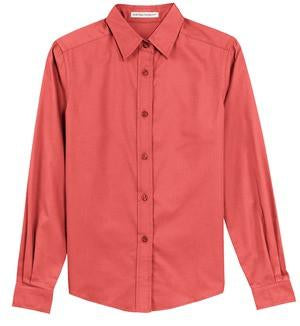 L608 Port Authority® - Ladies Long Sleeve Easy Care Shirt