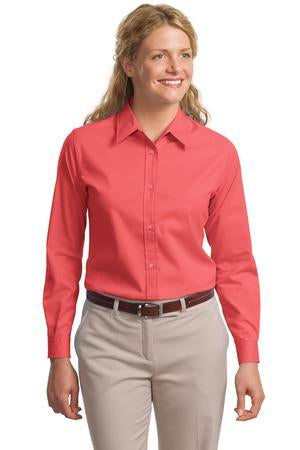 L608 Port Authority® - Ladies Long Sleeve Easy Care Shirt
