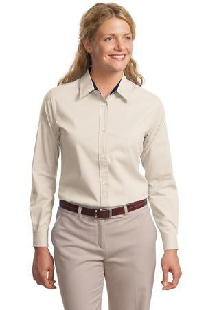 L608 Port Authority® - Ladies Long Sleeve Easy Care Shirt