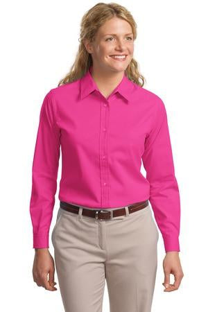 L608 Port Authority® - Ladies Long Sleeve Easy Care Shirt