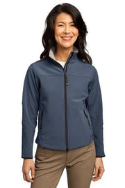 L790 Port Authority Signature® - Ladies Galcier Soft Shell Jacket – product view 3