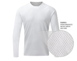 Fully Sublimated Men's Long Sleeve Crew Neck T-Shirt