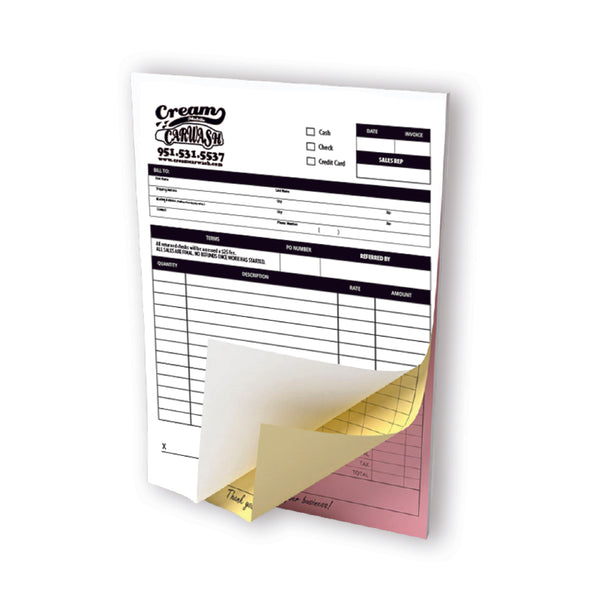NCR Forms Invoices