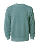 PRM3500 Unisex Midweight Pigment Dyed Crew Neck in Pigment Alpine Green