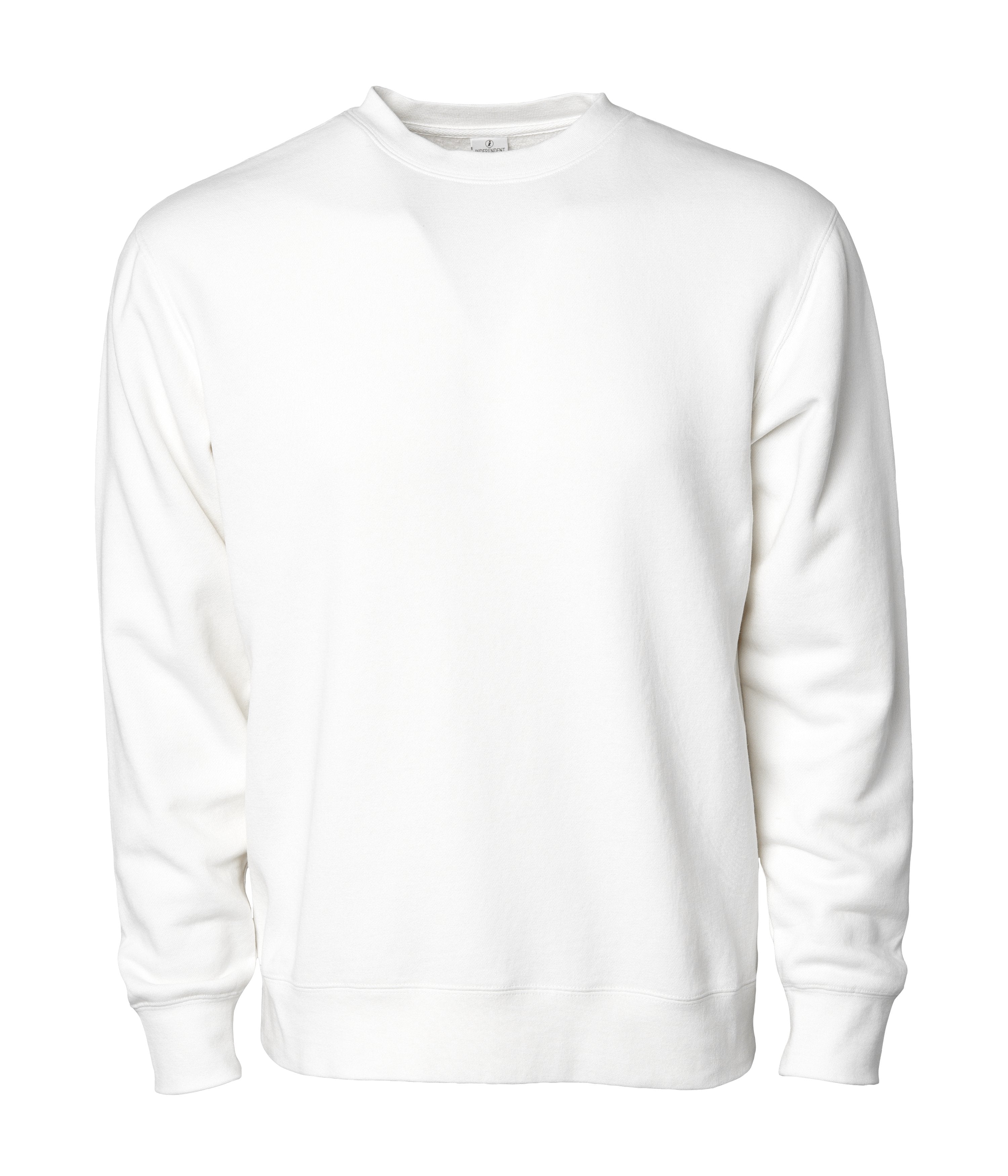 PRM3500 Unisex Midweight Pigment Dyed Crew Neck that is Prepared for Dye (PFD)