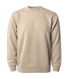 PRM3500 Unisex Midweight Pigment Dyed Crew Neck in Pigment Sandstone