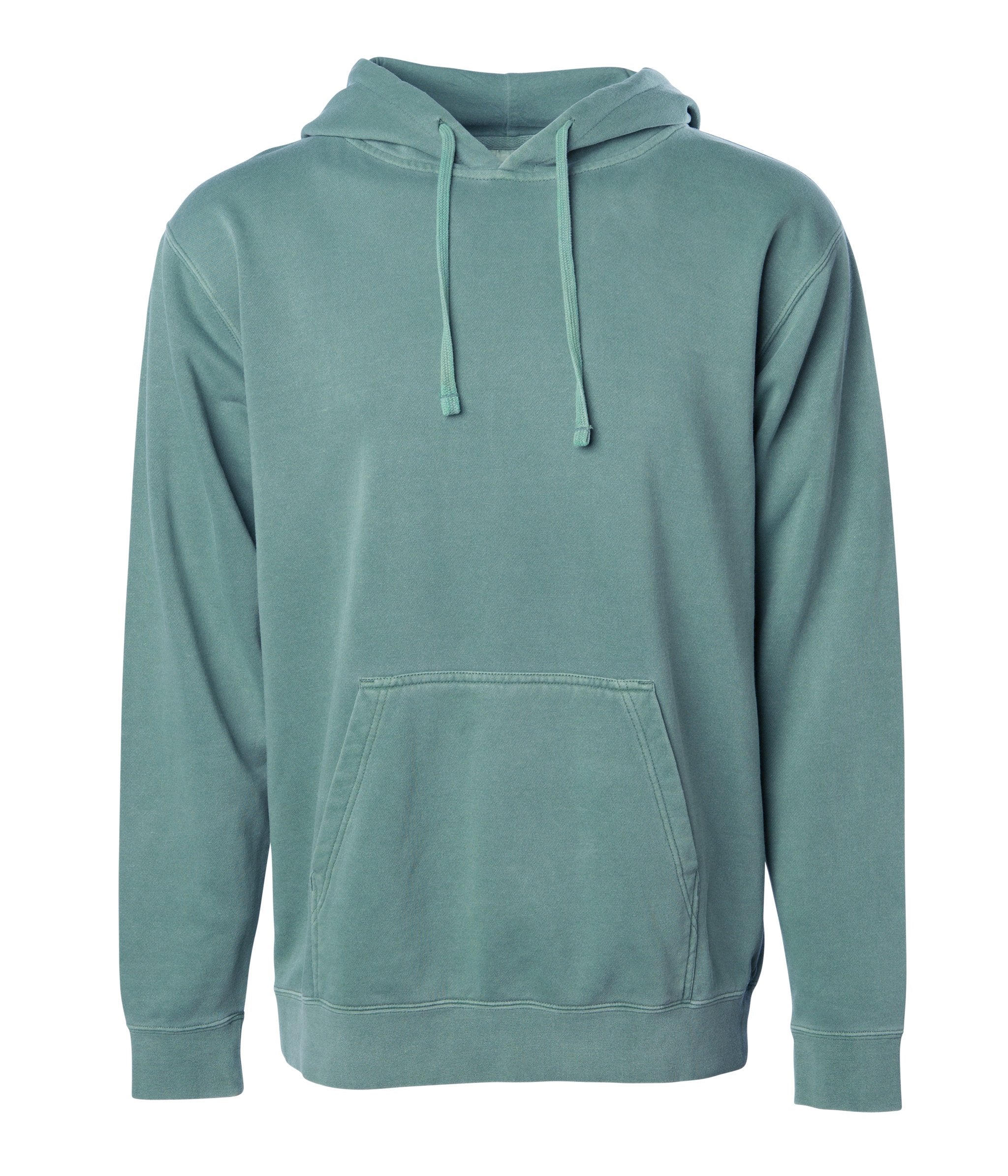 Unisex Midweight Pigment Dyed Hooded Pullover