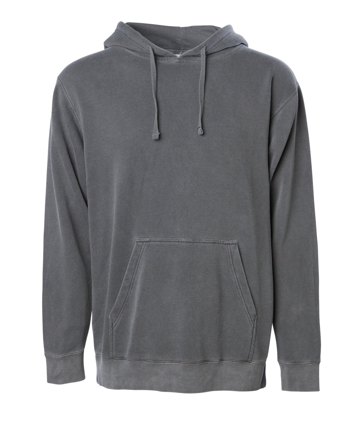 Unisex Midweight Pigment Dyed Hooded Pullover – product view 2