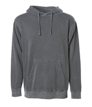 Unisex Midweight Pigment Dyed Hooded Pullover – product view 2