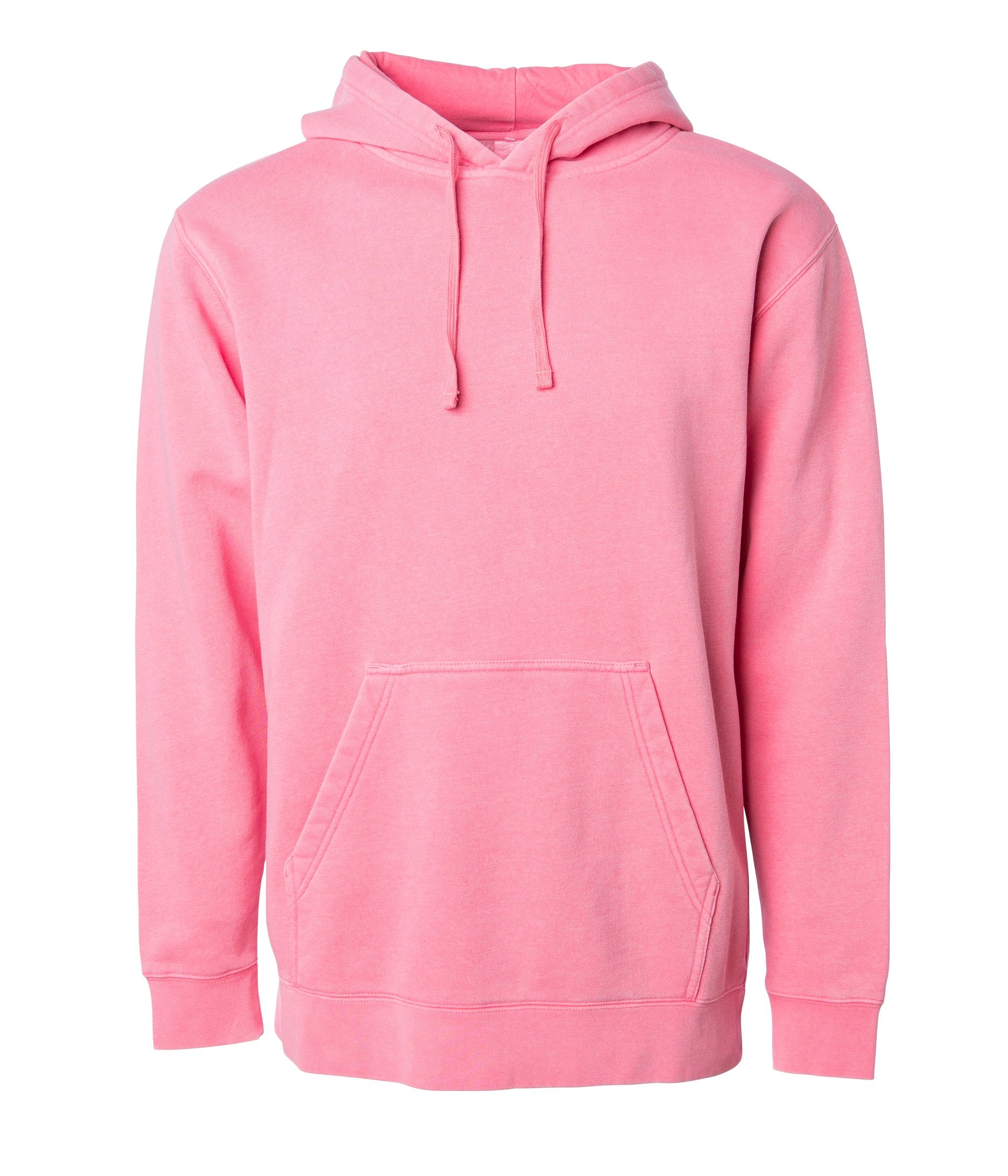 Unisex Midweight Pigment Dyed Hooded Pullover