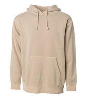 Unisex Midweight Pigment Dyed Hooded Pullover – product view 5