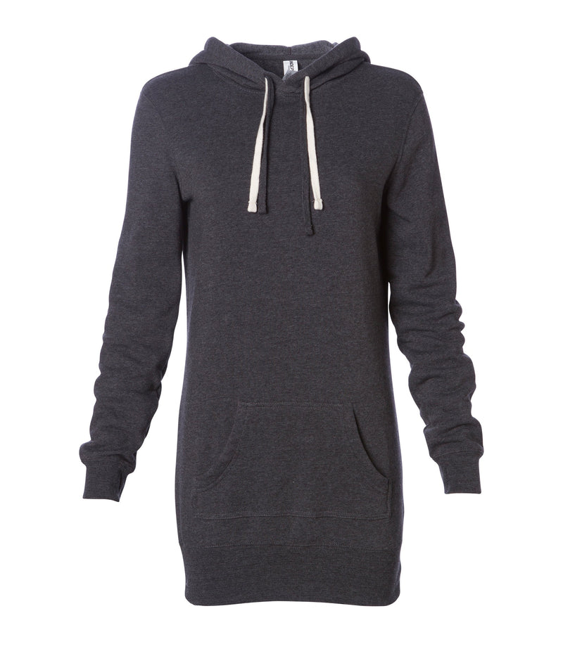 Midweight Special Blend Hooded Pullover Dress – product view 1