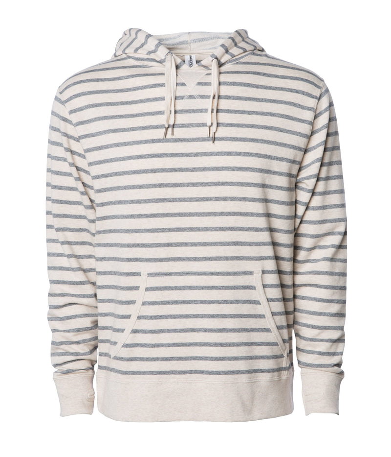 Unisex Heather French Terry Hooded Pullover – product view 1