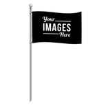 Sublimated Pole Flag (Single-Sided) 4x6