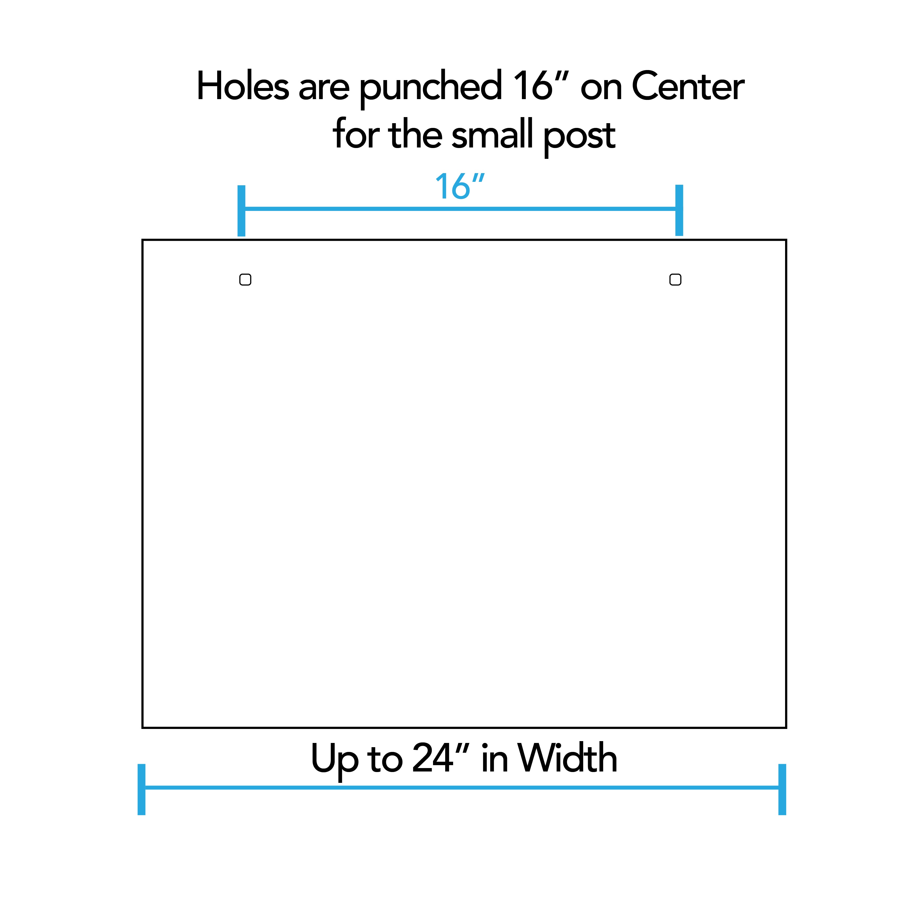 Real Estate Sign and Post