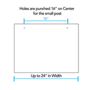 Real Estate Sign and Post – product view 4