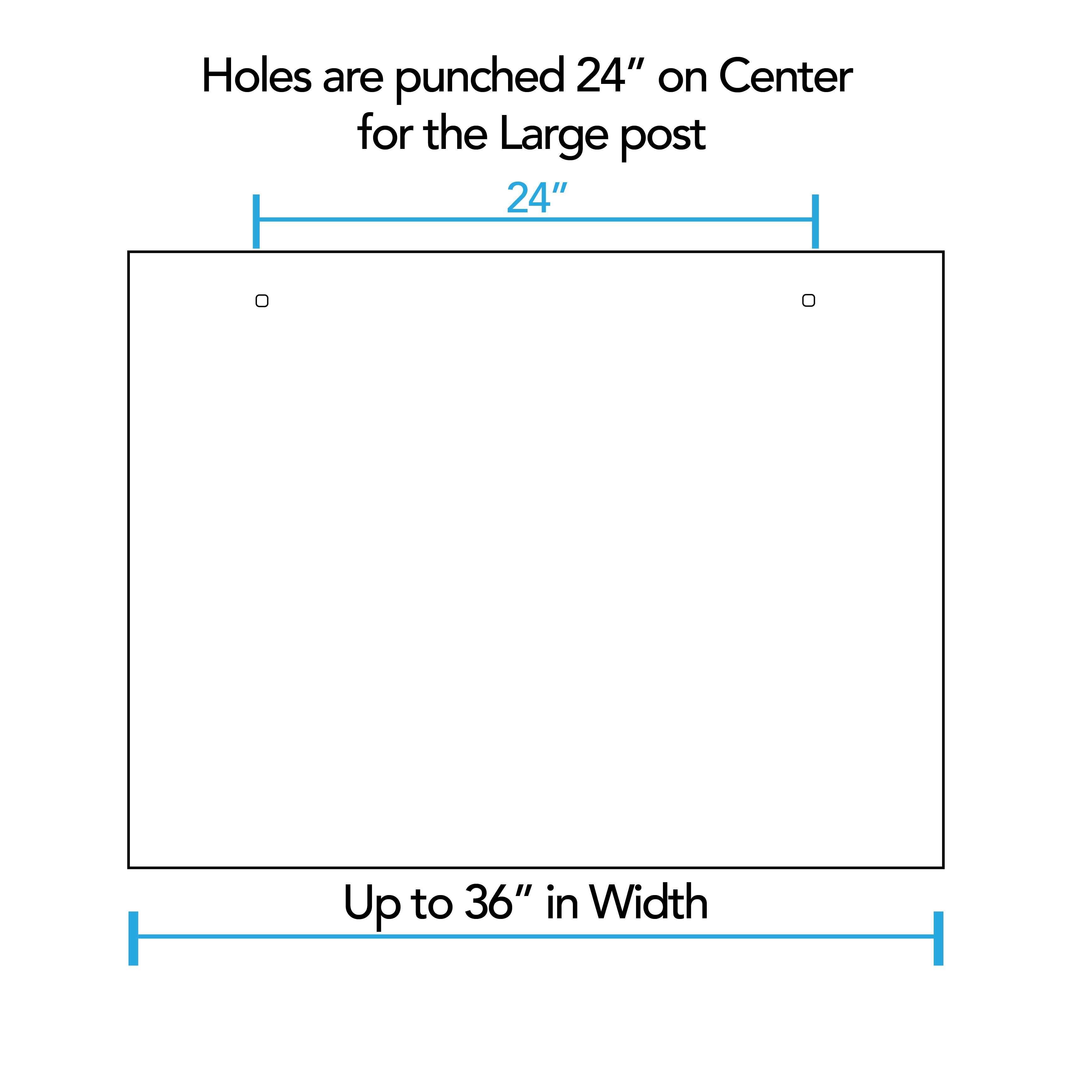 Real Estate Sign and Post