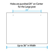 Real Estate Sign and Post – product view 6