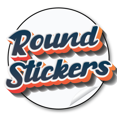 Round Circle Stickers