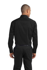 Port Authority® Stretch Poplin Shirt. S646 – product view 5