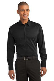 Port Authority® Stretch Poplin Shirt. S646 – product view 4