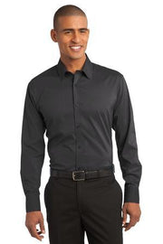 Port Authority® Stretch Poplin Shirt. S646 – product view 7