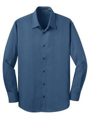 Port Authority® Stretch Poplin Shirt. S646 – product view 3