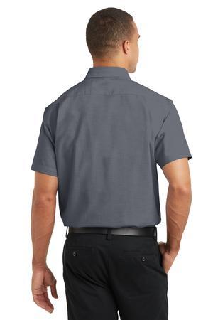 Port Authority® Short Sleeve SuperPro™ Oxford Shirt. S659