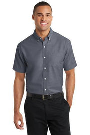 Port Authority® Short Sleeve SuperPro™ Oxford Shirt. S659 – product view 1