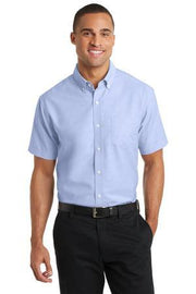 Port Authority® Short Sleeve SuperPro™ Oxford Shirt. S659 – product view 2