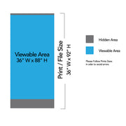 Super Deluxe Retractable Banner Stand – product view 6