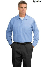 SP14 Port Authority Long Sleeve Work Shirt – product view 2