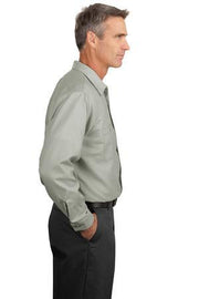 SP14 Port Authority Long Sleeve Work Shirt – product view 5