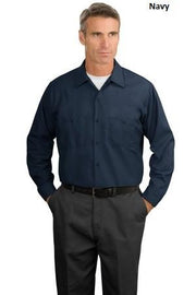 SP14 Port Authority Long Sleeve Work Shirt – product view 6