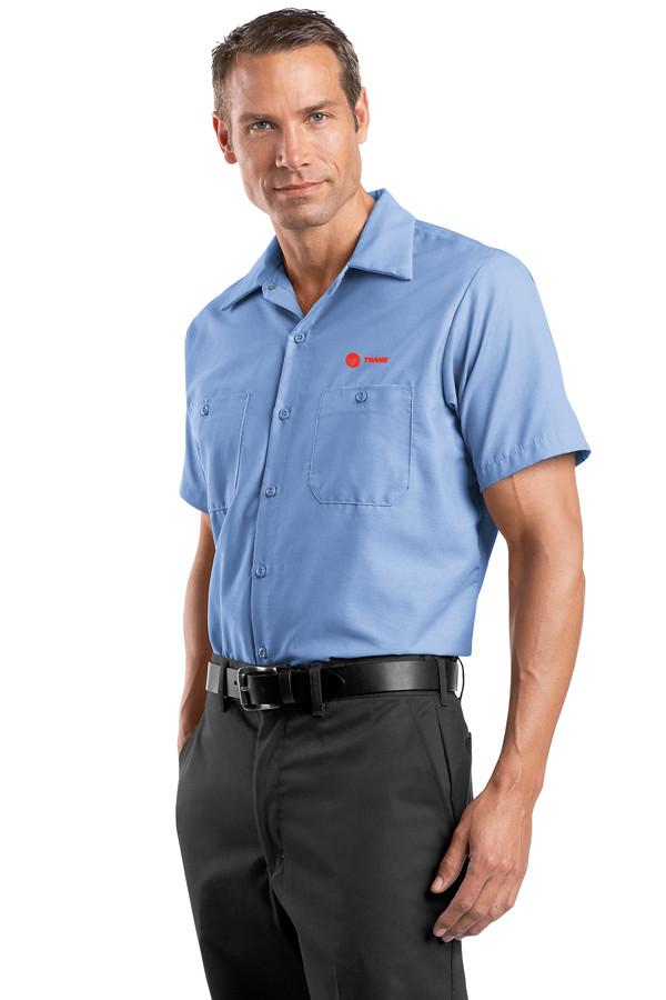 SP24 Red Kap® - Short Sleeve Industrial Work Shirt – product view 1