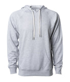 Unisex Lightweight Loopback Terry Hooded Pullover