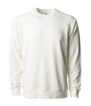 Unisex Lightweight Loopback Terry Crew – product view 11