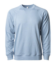 Unisex Lightweight Loopback Terry Crew – product view 8