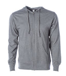 Lightweight Jersey Zip Hood